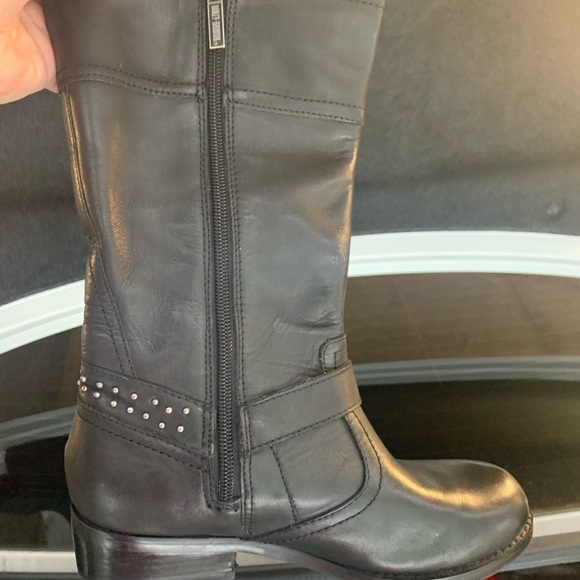 Harley Davidson black boots size 6 - Picture 2 of 5